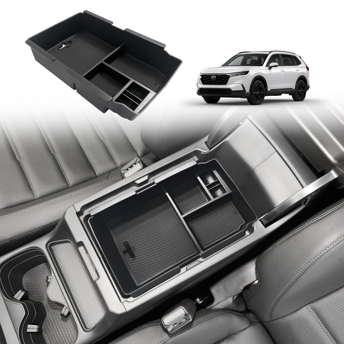 Center Console Tray with Coin Holder for CR-V 2023-2024