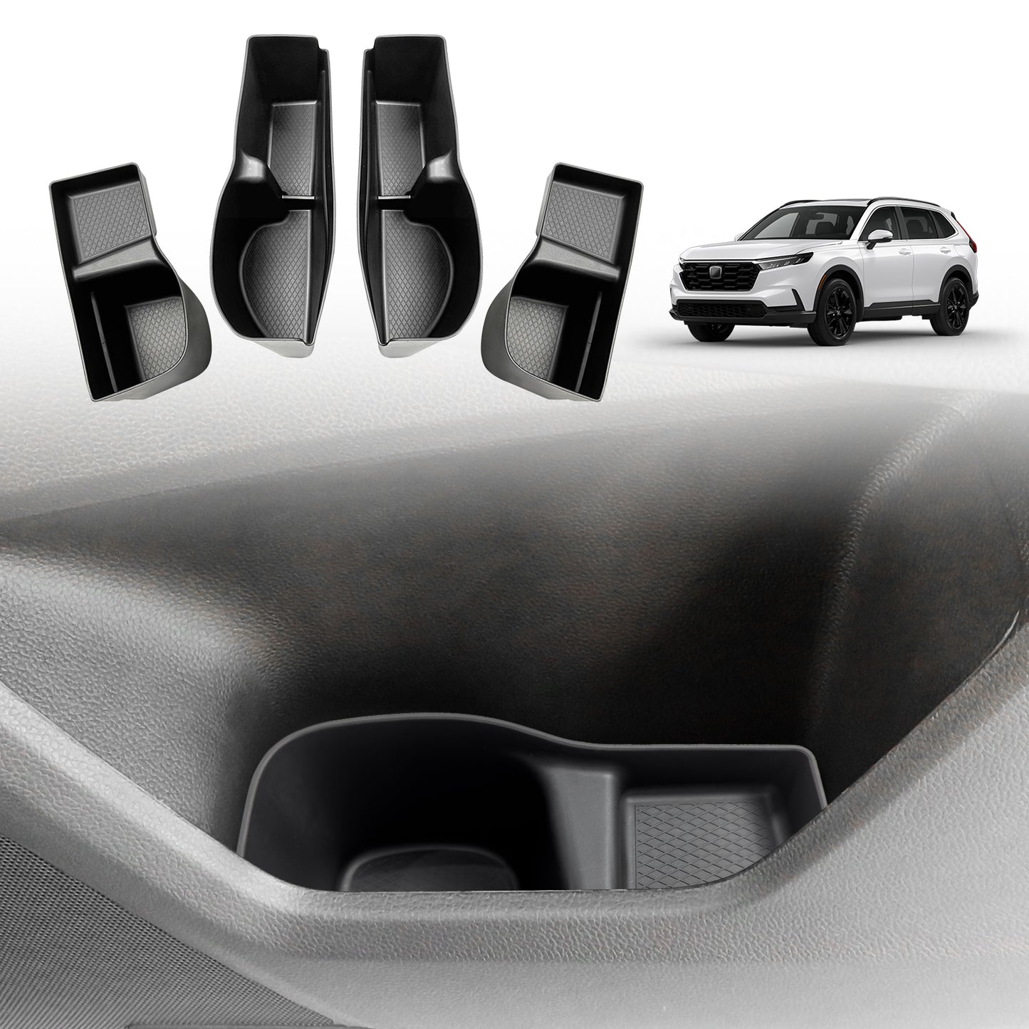 Door Side Storage Box 4Pcs for Honda CRV 2023-2024