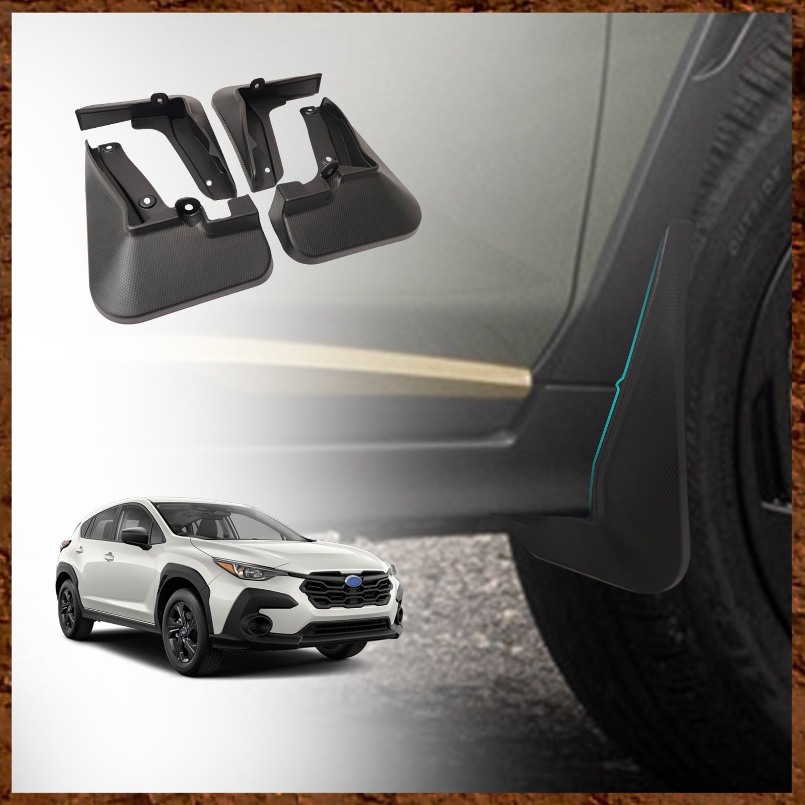 Mud Flaps For Subaru Crosstrek 2024 – TripleAliners