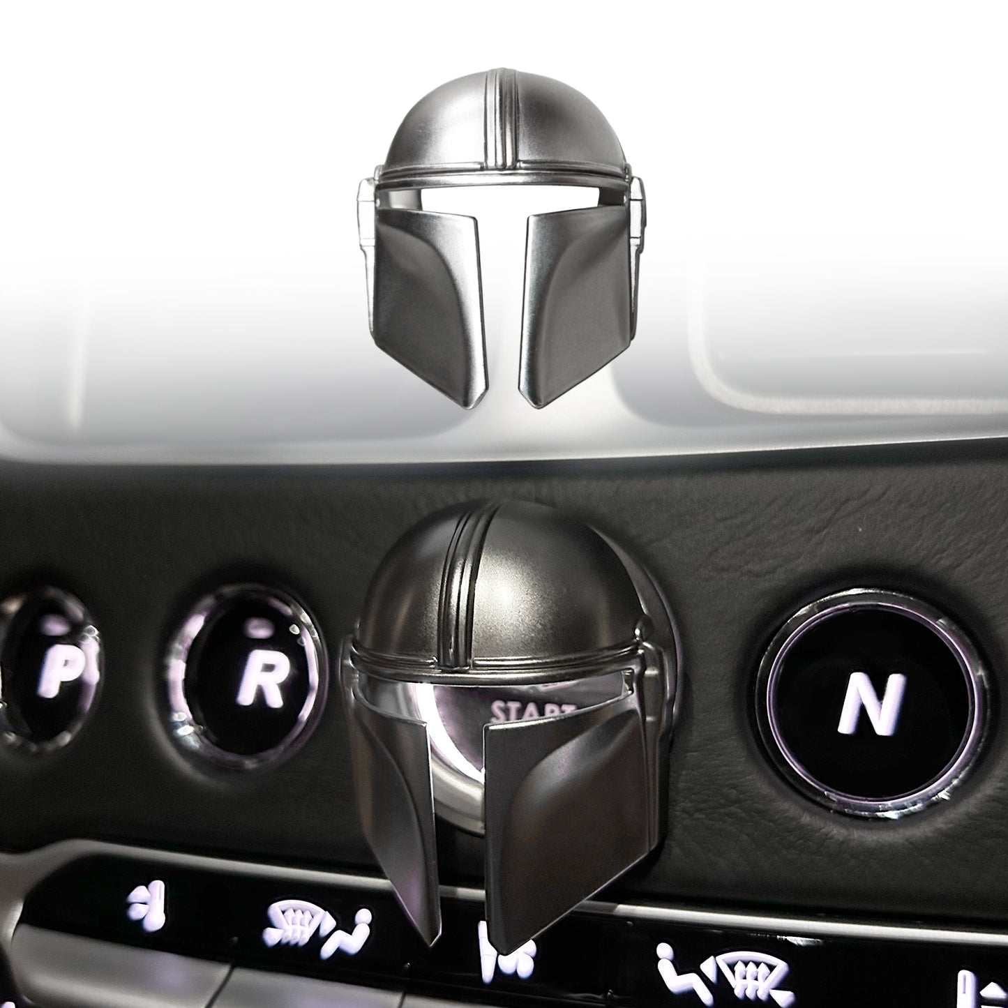 Mando Style Universal car Engine Start Stop Button Cover
