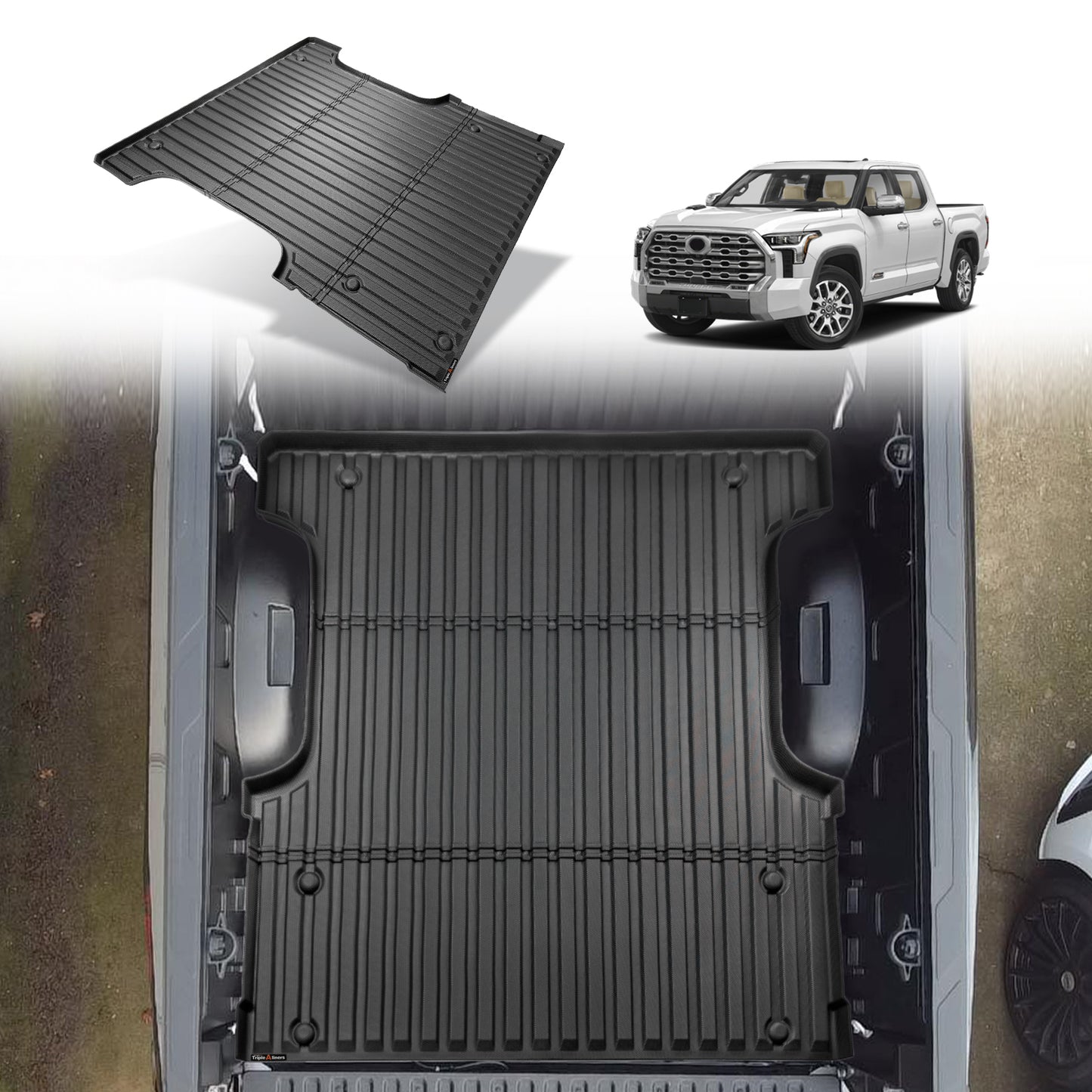 Truck Bed Mat for Toyota Tundra 2022-2025 CrewMax 5.5FT Bed