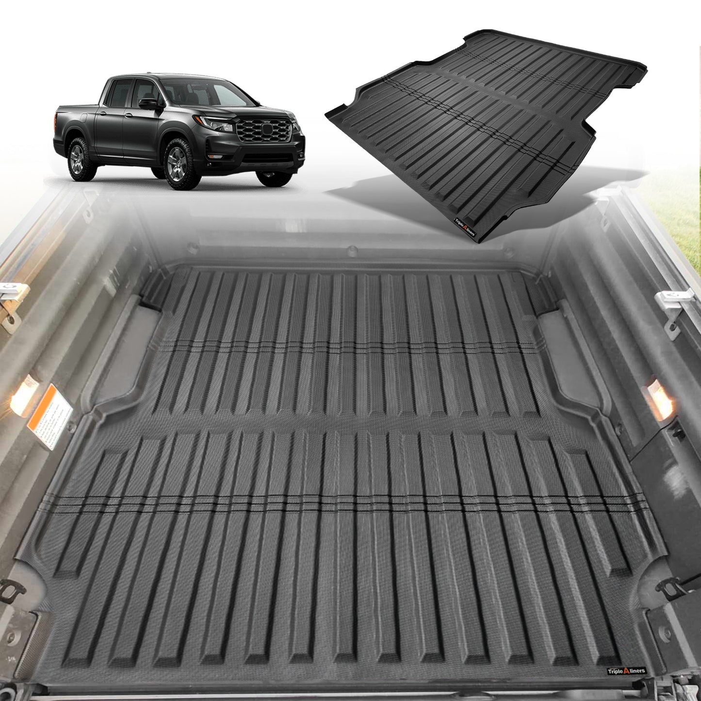 Truck Bed Mat for Honda Ridgeline 2017-2025 5.3FT (64inch)