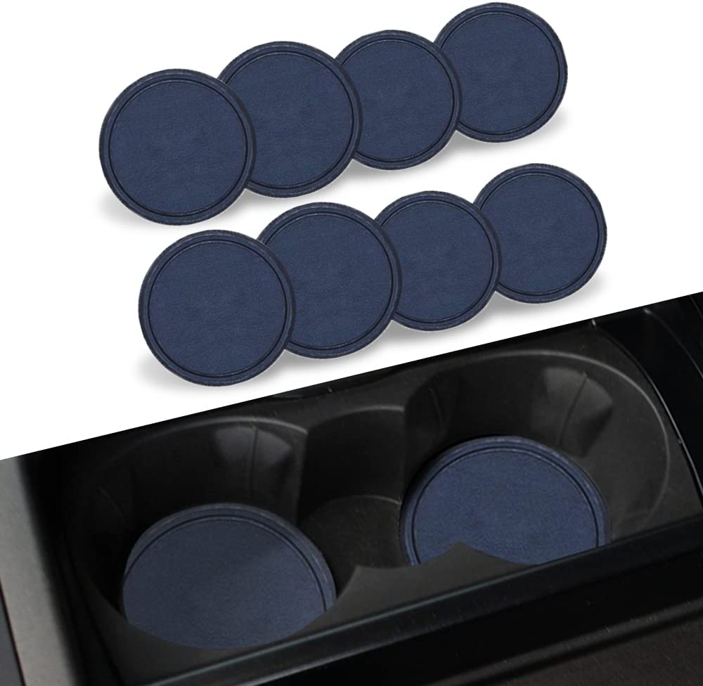 Leather Cup Holder Coasters set of 4