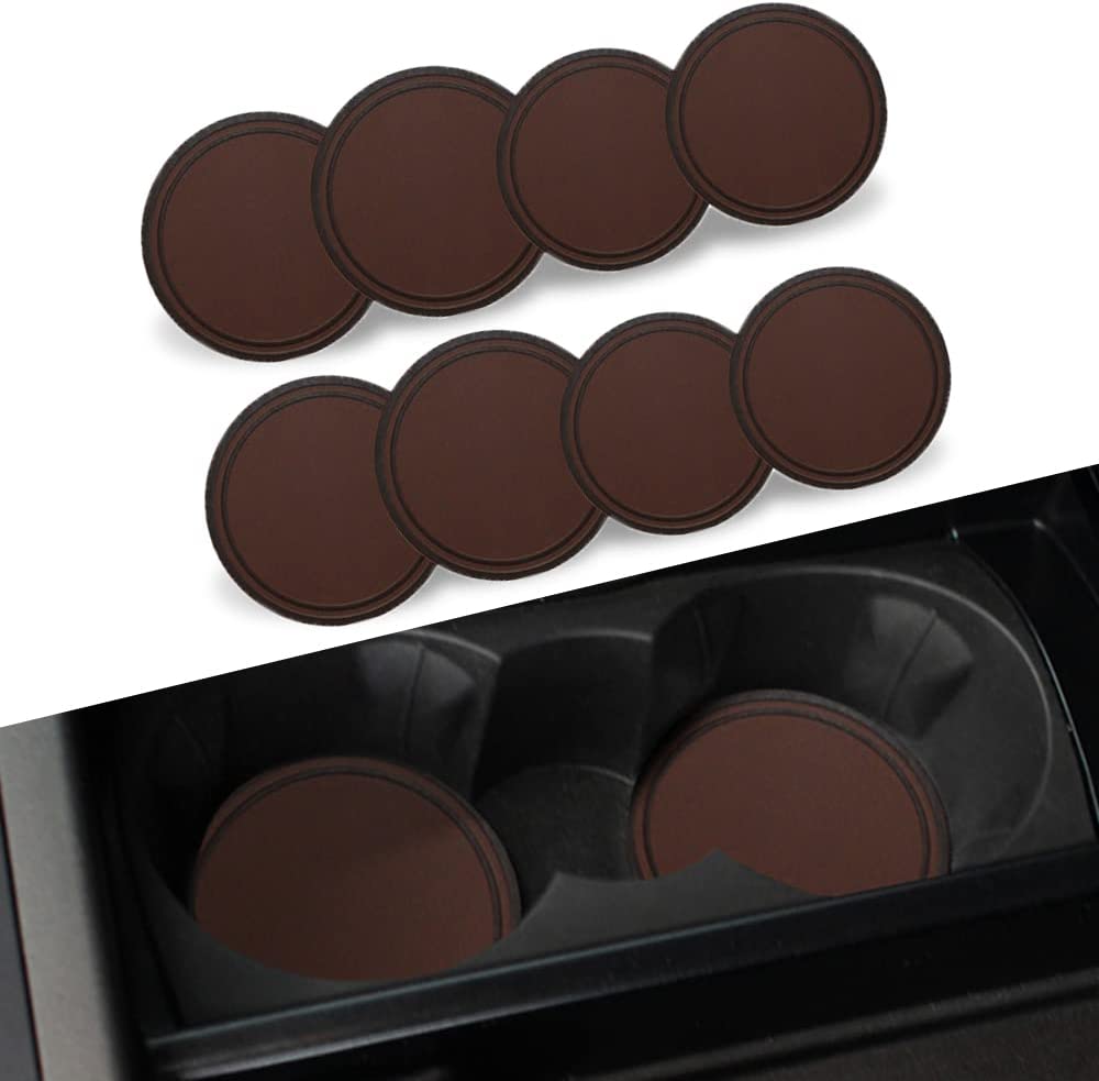 Leather Cup Holder Coasters set of 4