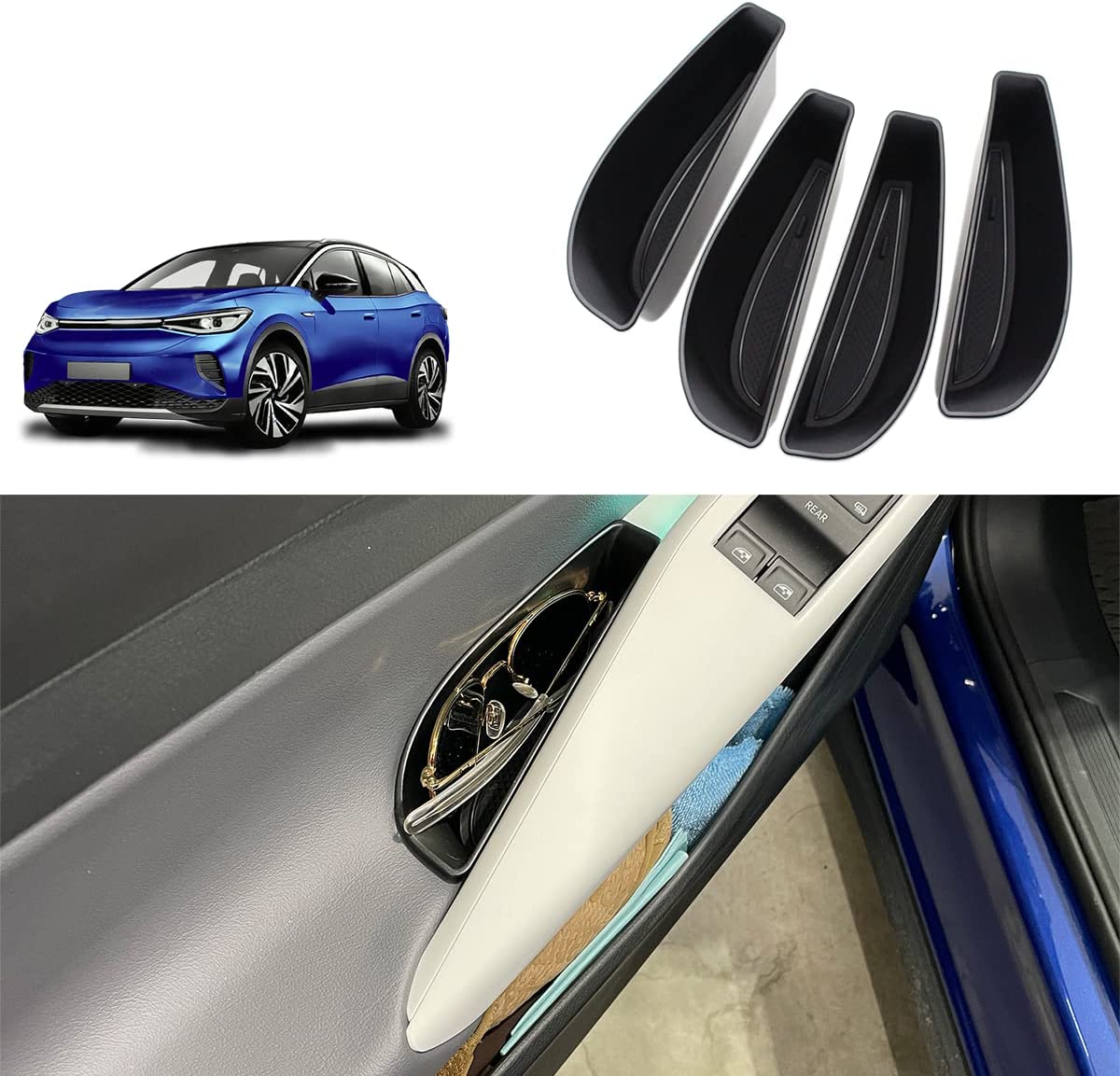 Door Handle Storage Box for ID.4 2022-2023