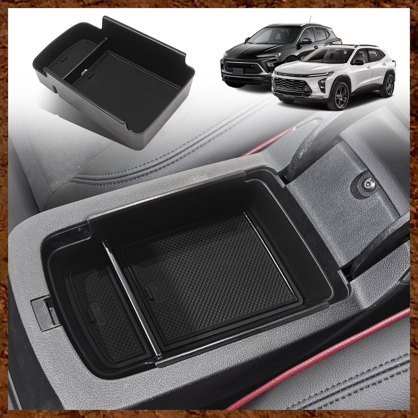 Center Console Storage Tray for Trax & Envista 2024