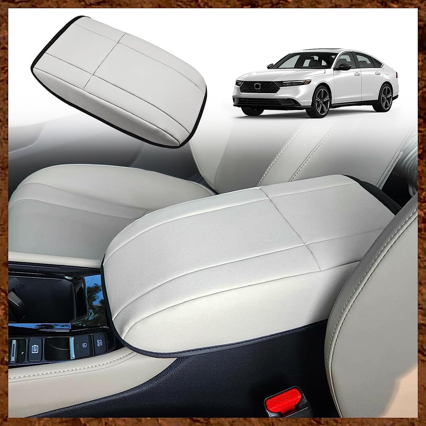Center Console Armrest Cover for 2023 Accord