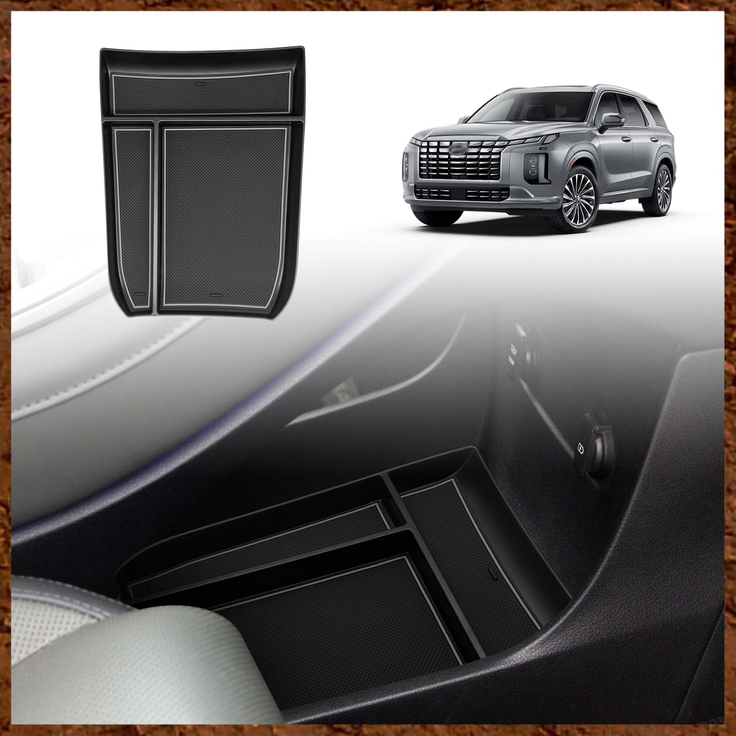 Lower Center Console for Hyundai Palisade 2021-2024