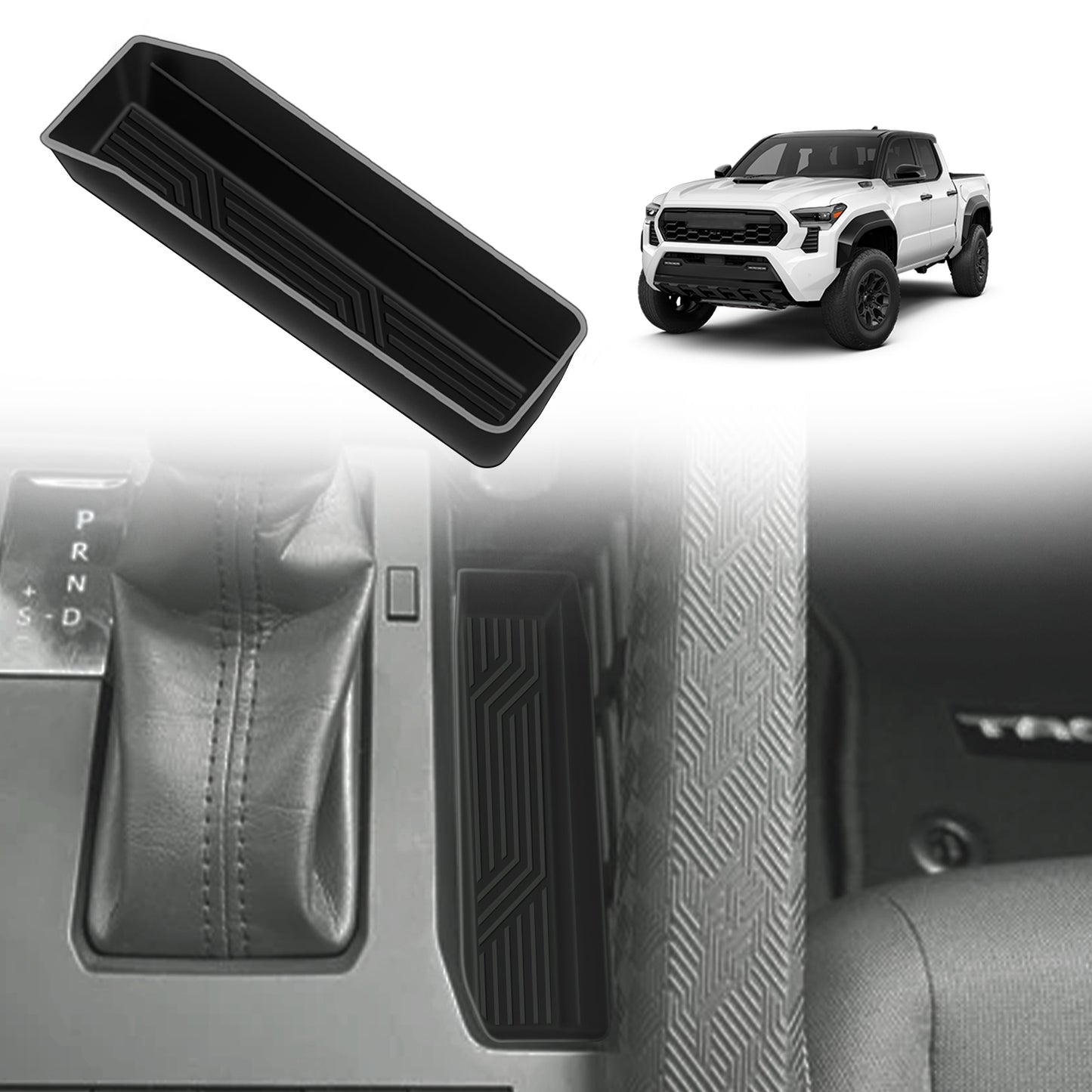 Center Console Organizer Inserts for 2024 Toyota Tacoma