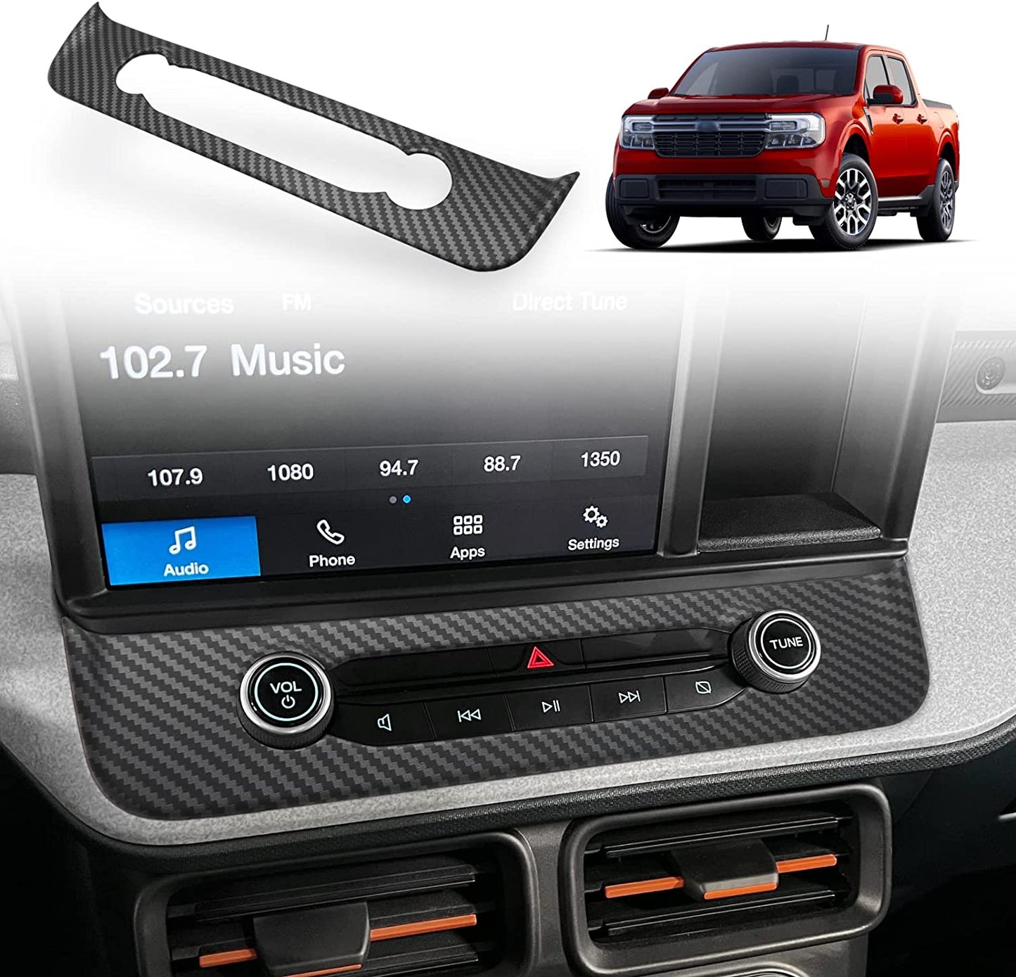 Volume Knob Trim Cover for 2022-2023 Maverick
