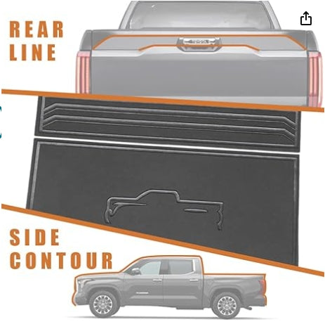 for 2022-2023 Tundra Center Console Leather Insert Storage Organizer Accessories with Leather Trim