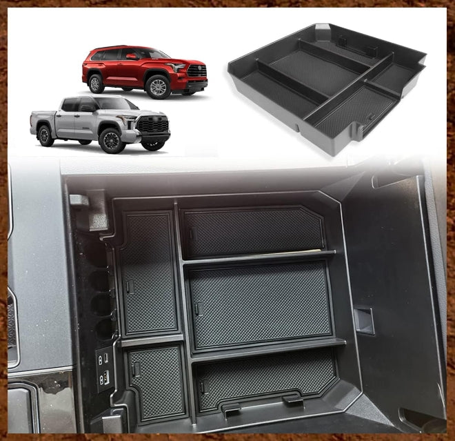 Center Console Organizer for 2022 2023 2024 2025 Toyota Tundra