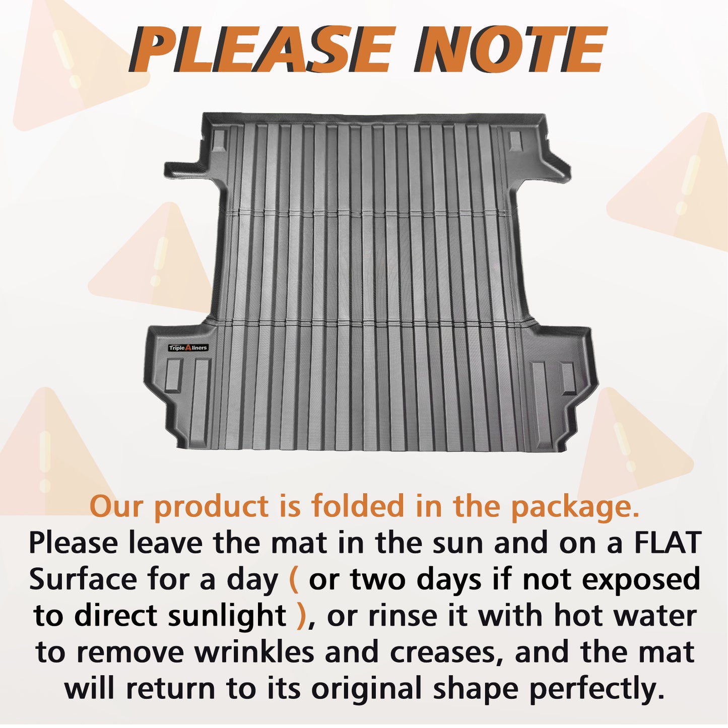 Trunk Bed Mat for Chevy Silverado/GMC Sierra 1500 2019-2025 5'8'' (69.9inch) Short Bed