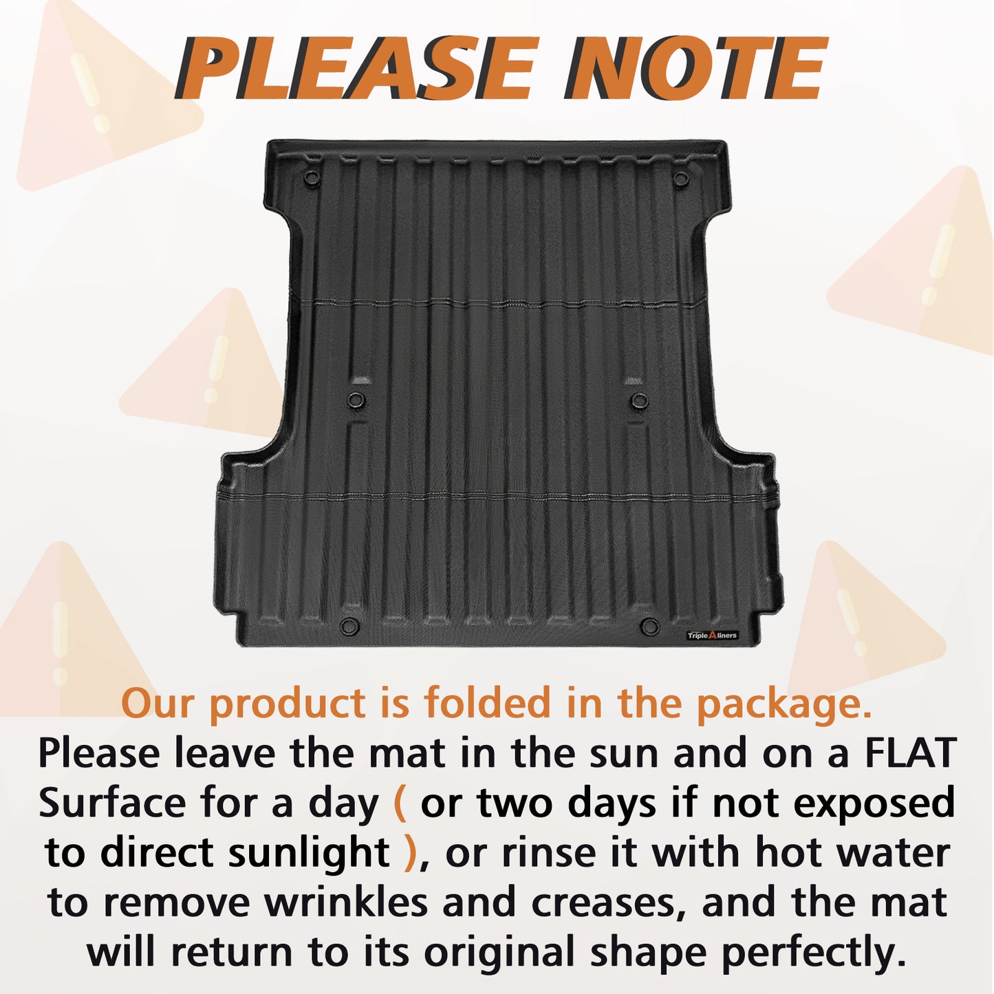 Truck Bed Mat for Ford F150 2015-2025 and Lightning 2022-2025 (5.5FT / 6.5FT) Not suitable for trucks with a storage box on the side of the bed.