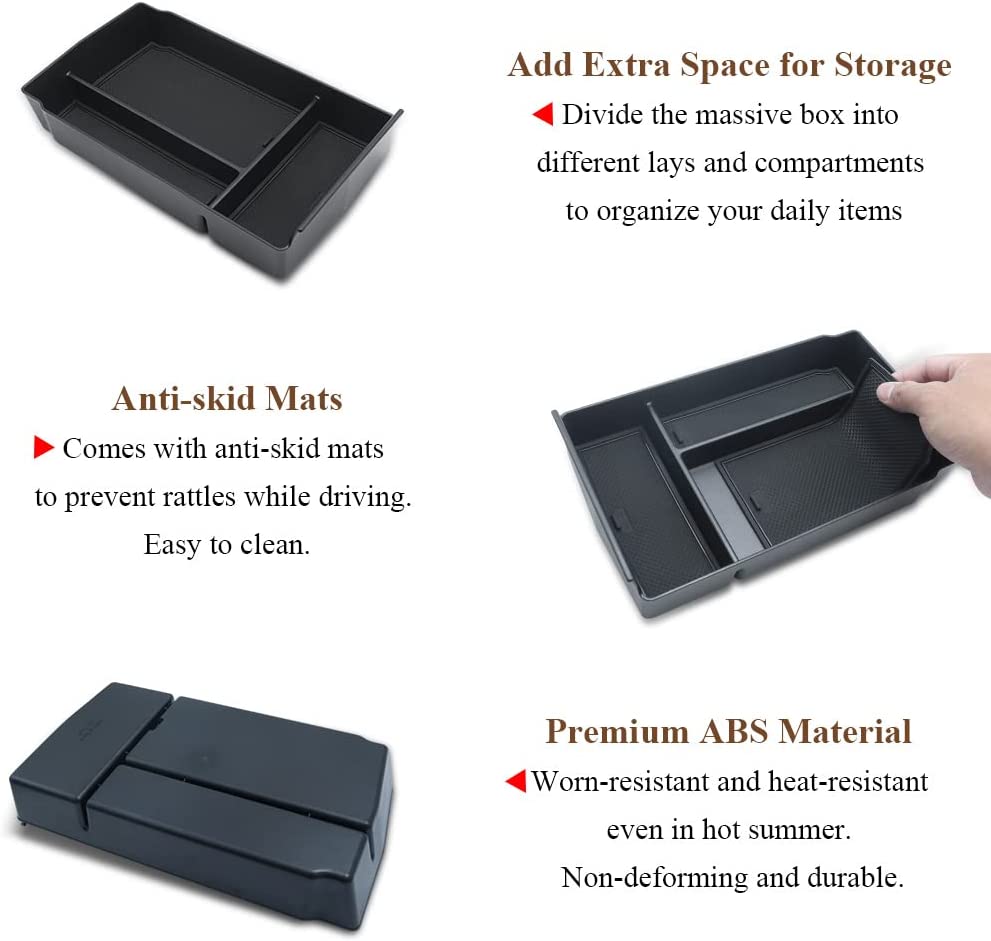 Center Console Organizer Armrest Tray for 2023 CR-V