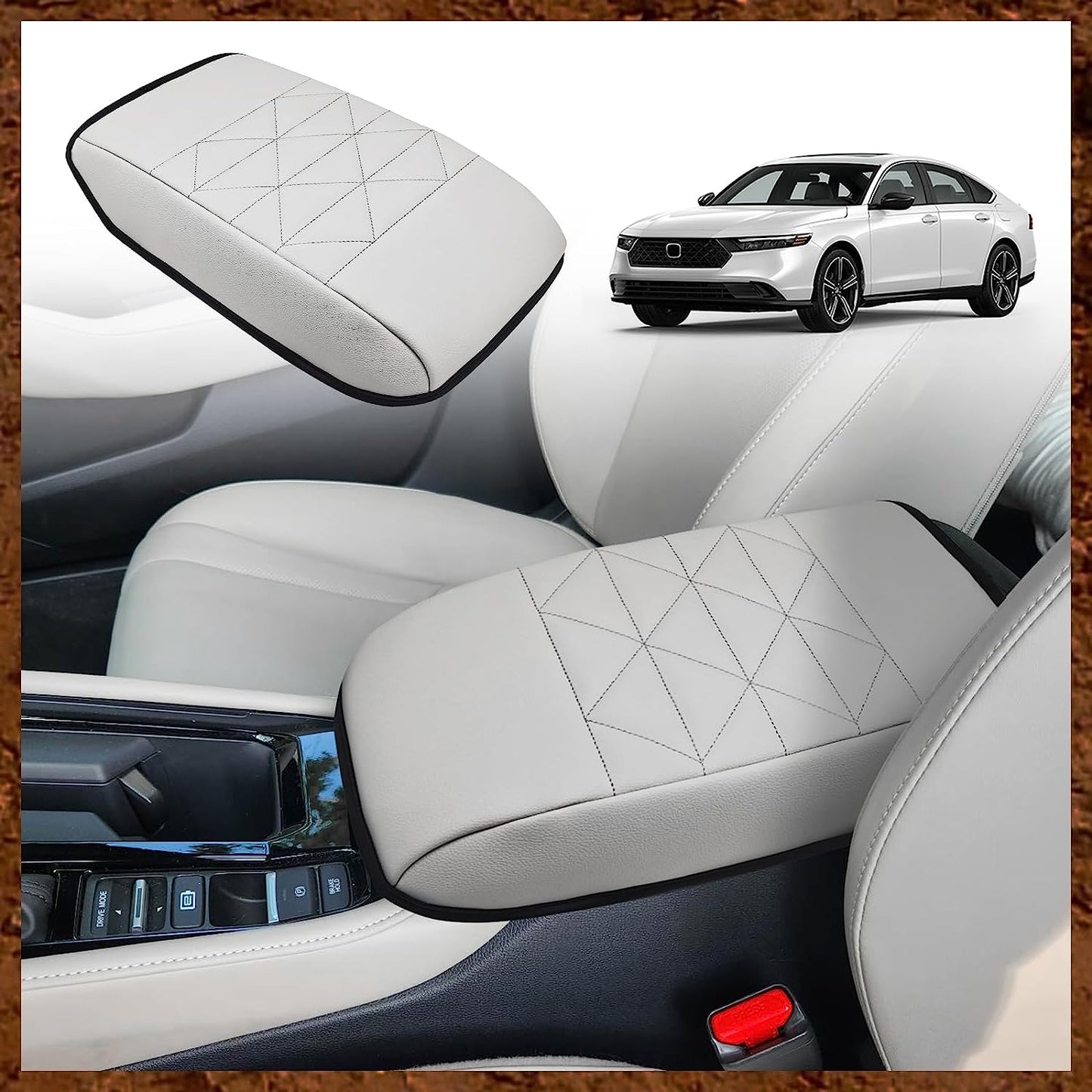Center Console Armrest Cover for 2023 Accord