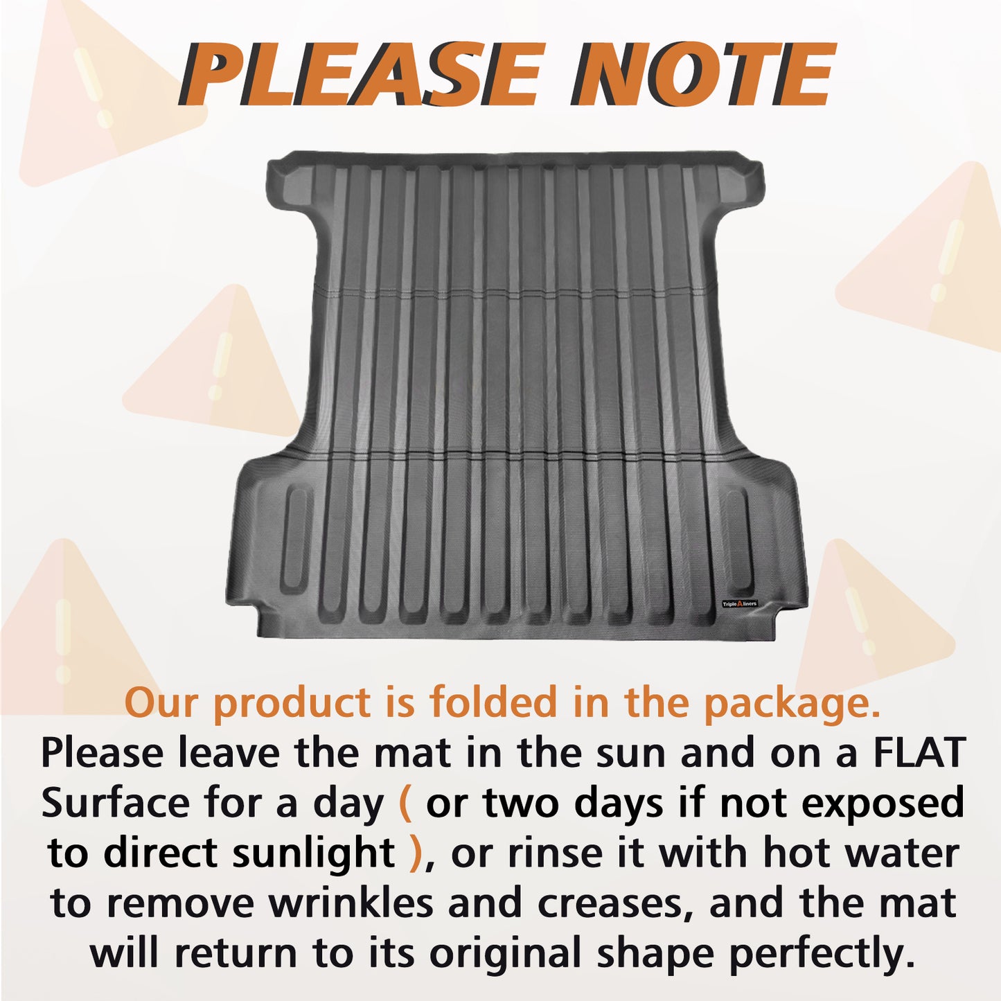 Truck Bed Mat for Dodge Ram 1500 2025-2009 5'7'' Short Bed