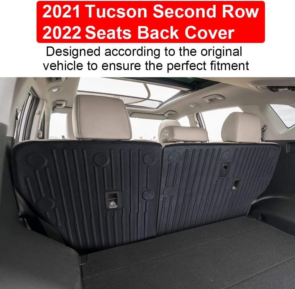Second Row Seats Back Trunk Cover for 2021-2023 Hyundai Tucson