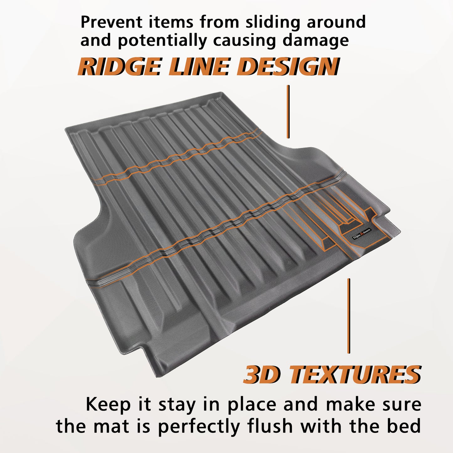 Truck Bed Mat Compatible with Nissan Frontier 2022-2025 Crew Cab Short 5 Feet (60")