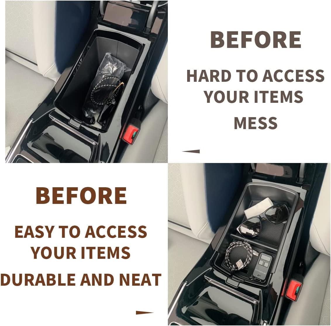 Center Console Storage Tray for 2023+ VW ID.4 ID.6