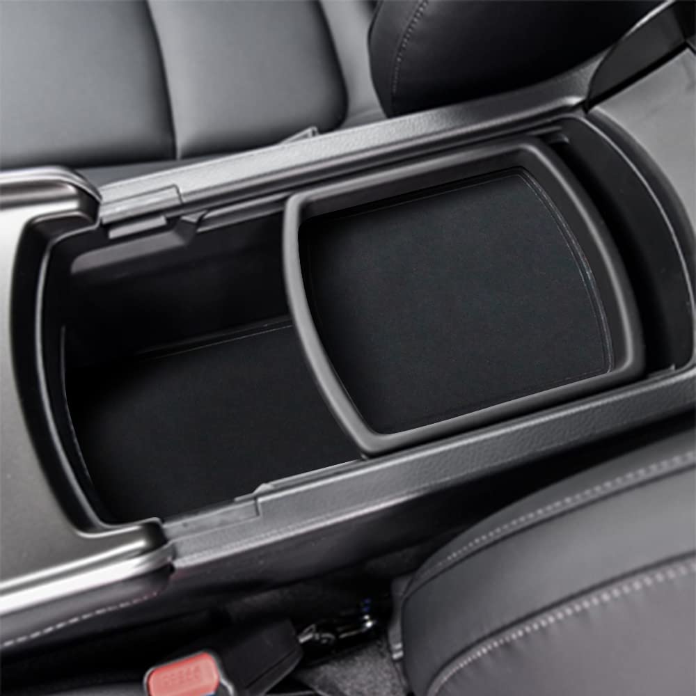 Leather Cup Holder Inserts Mats for 2018-2023 Honda Accord