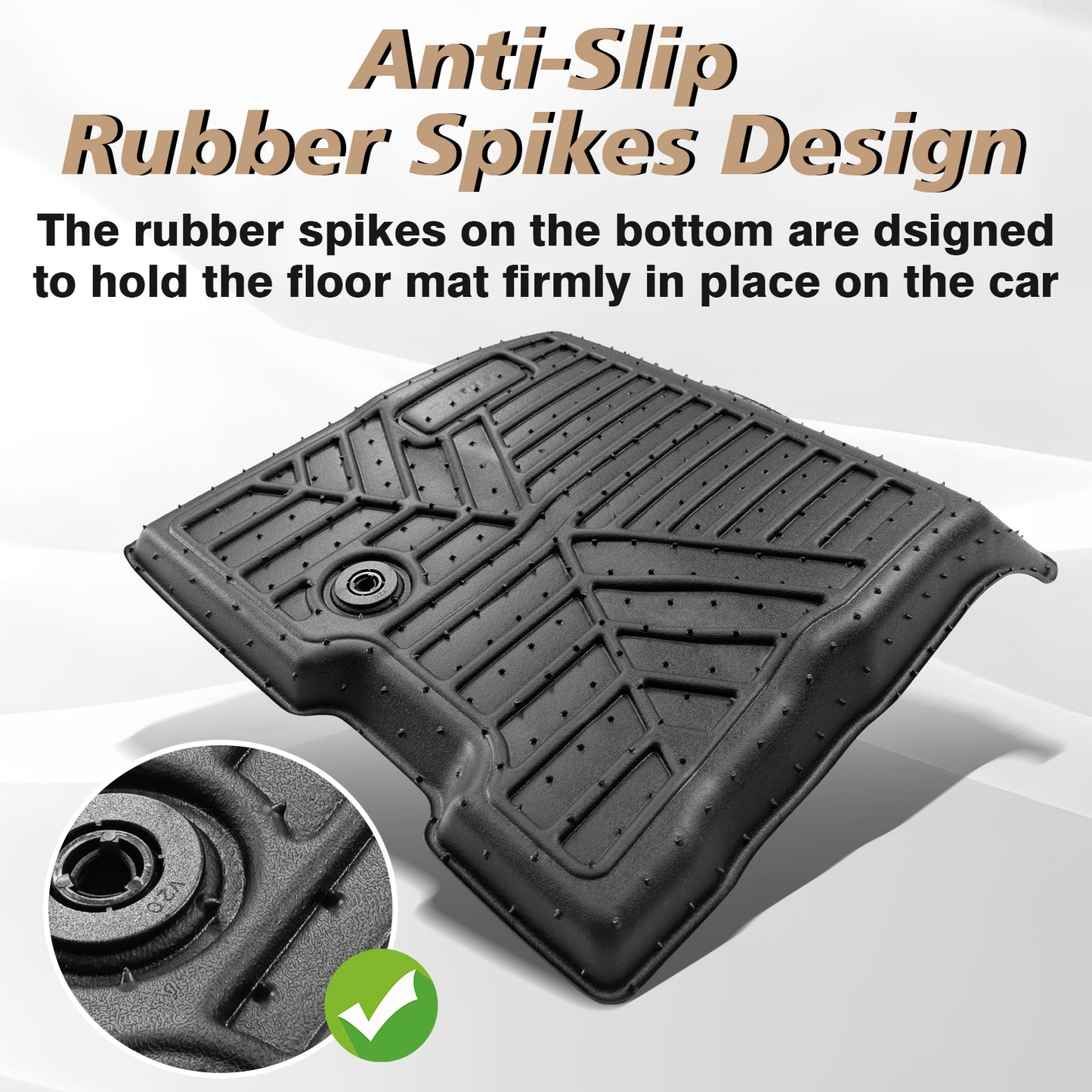 Truck Bed Mat Floor Mats for Ford Maverick Hybrid 2025 2024 2023 2022