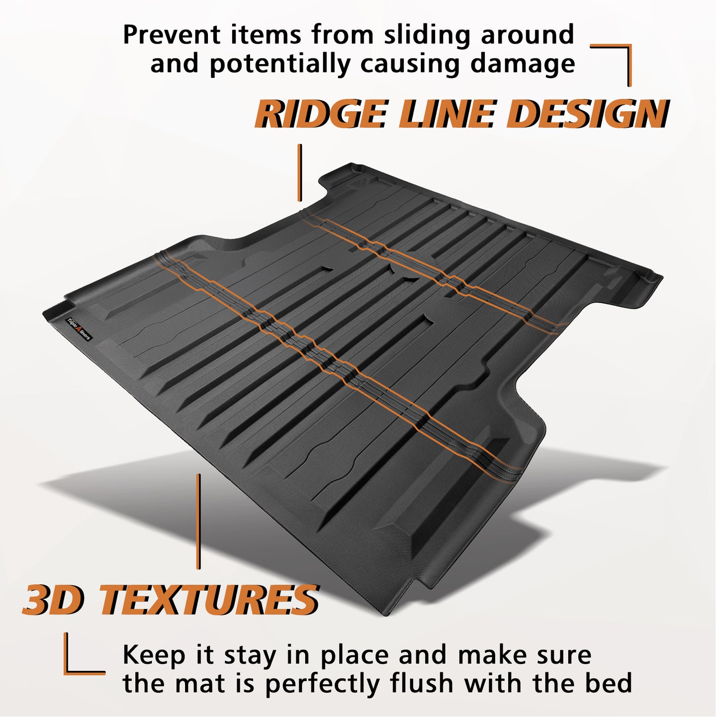 Truck Bed Mat for 2004-2024 Nissan Titan 5.5FT Short Bed