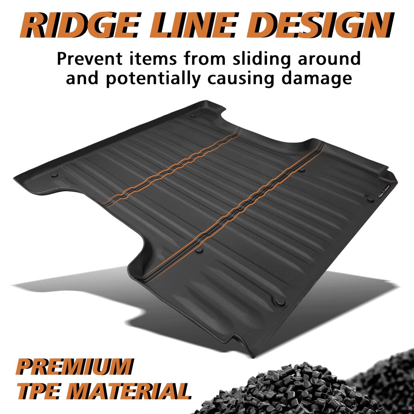 Truck Bed Mat for Toyota Tundra 2007-2021 5.5FT Short Bed