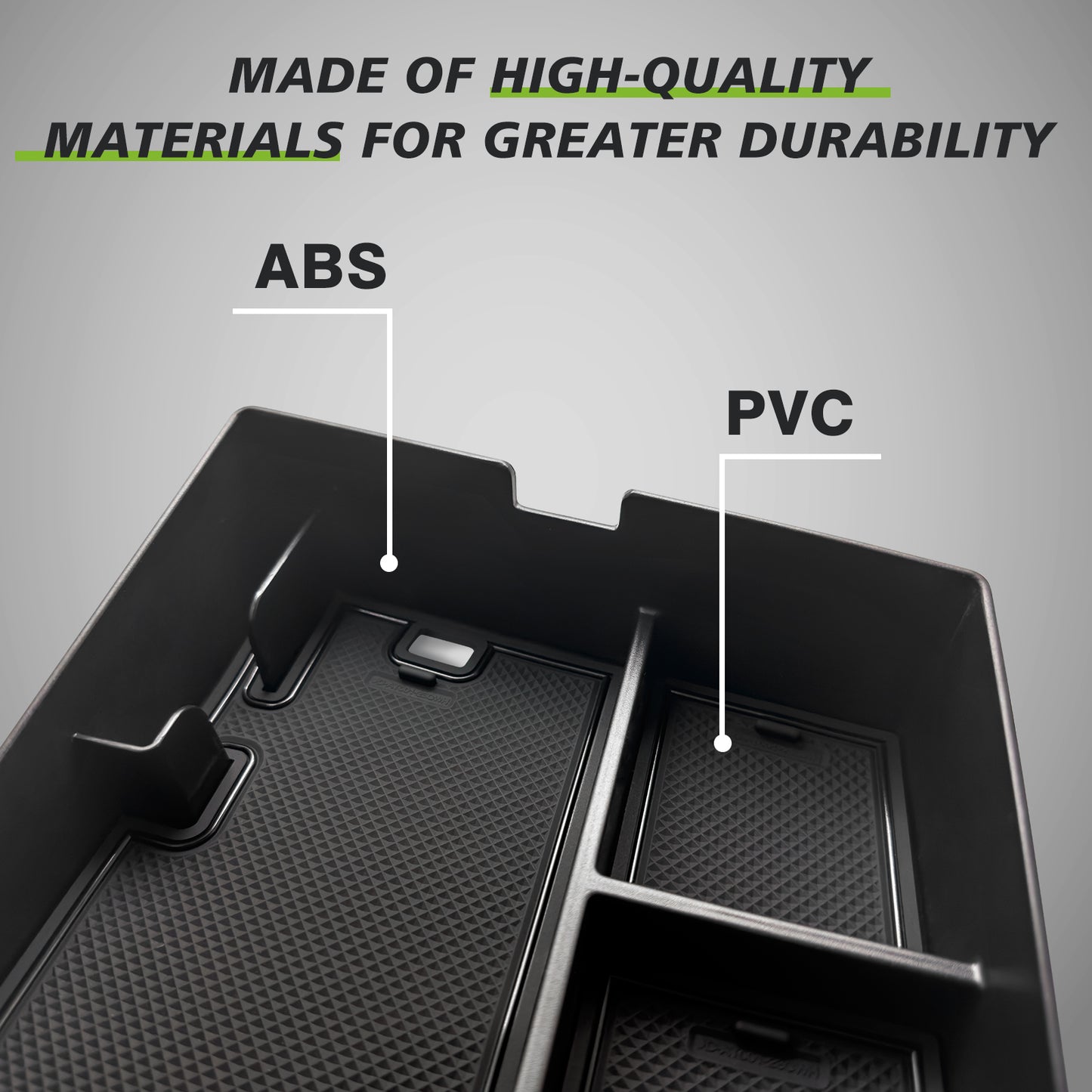 Muslogy for 2024 VW Altas And Cross Sport Center Console Organizer