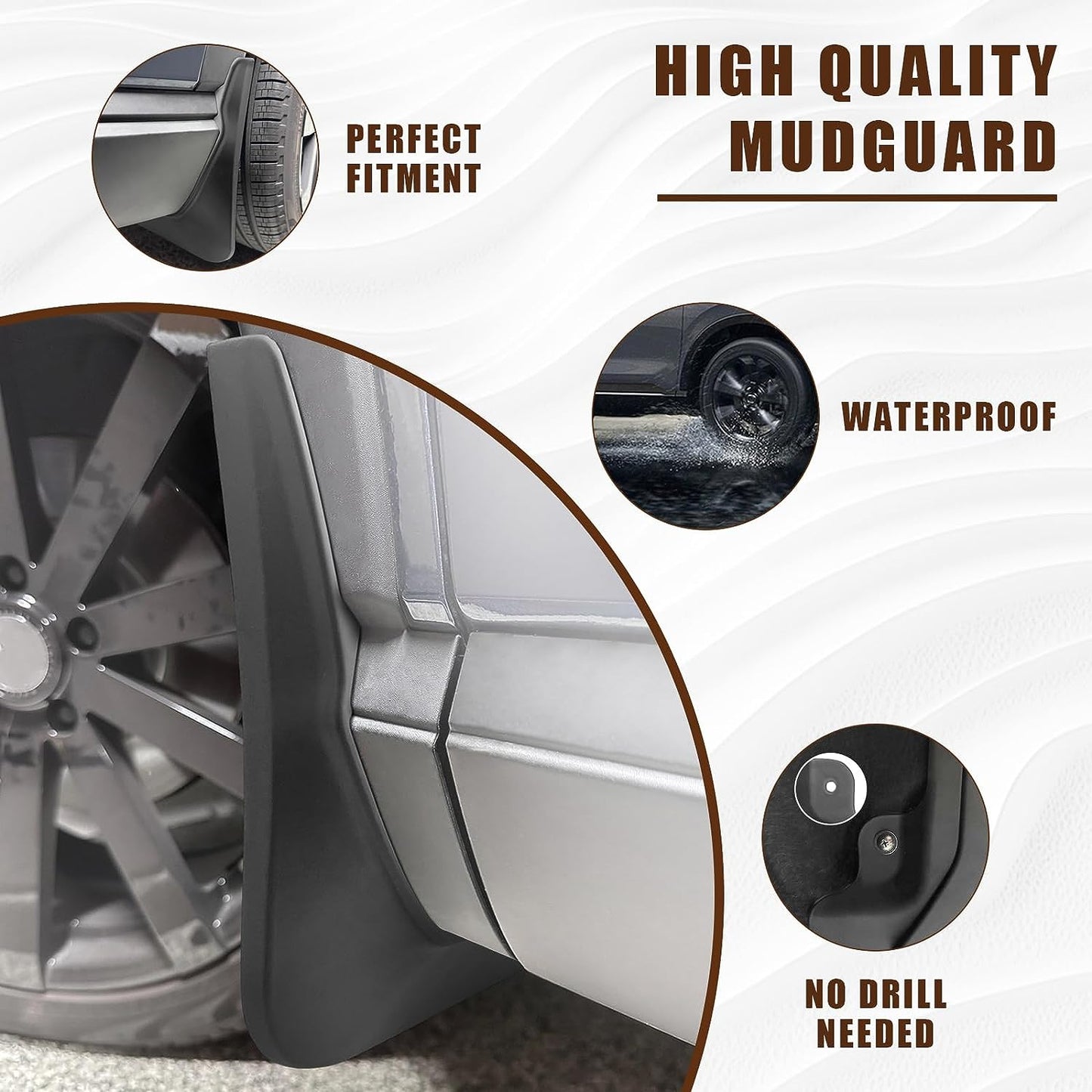 Mud Flaps for 2023 CR-V LX EX EXL (Not for Hybrid)