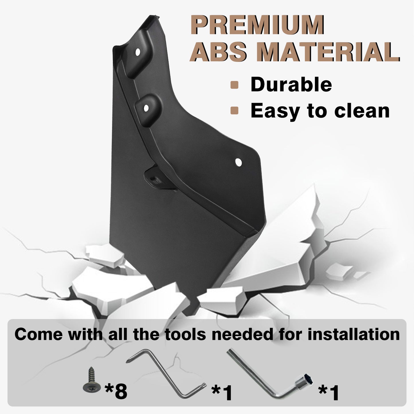 Mud Flaps for 2024 Toyota Tacoma 4PCS