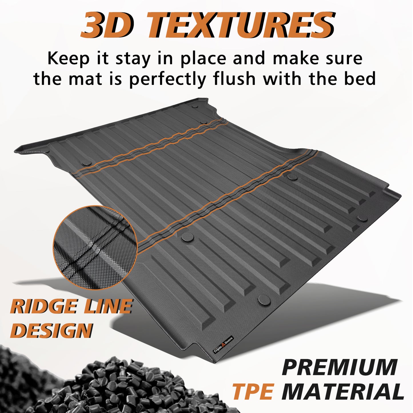 Truck Bed Mat for 2004-2014 Ford F150 5.5FT