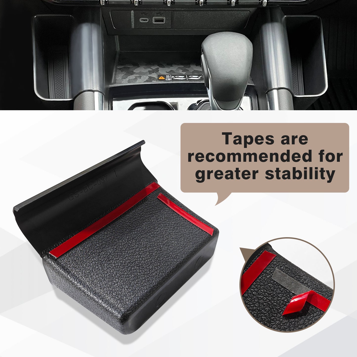 Center Console Shifter Storage Box for 2023-2024 Colorado and Canyon Left and Right Set