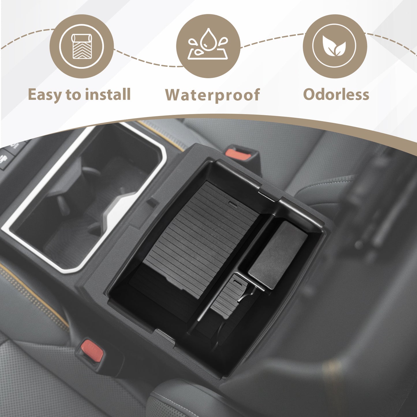 Center Console Organizer for2024 Toyota Tacoma