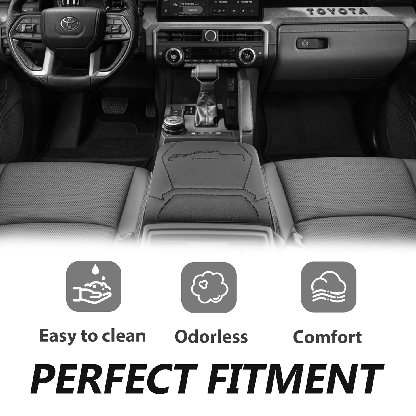 Center Console Cover for 2024 Toyota Tacoma