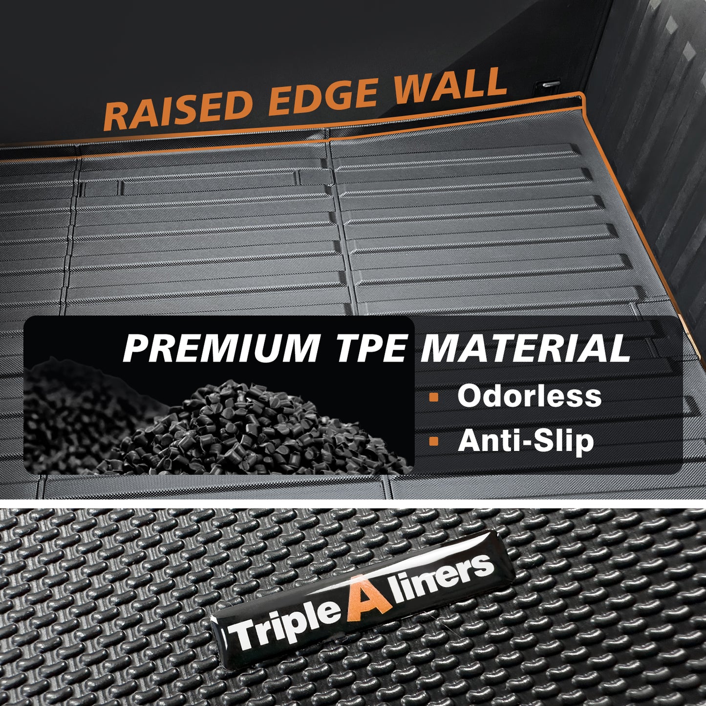 Truck Bed Mat for 2023 2024 2025 Tesla Cybertruck