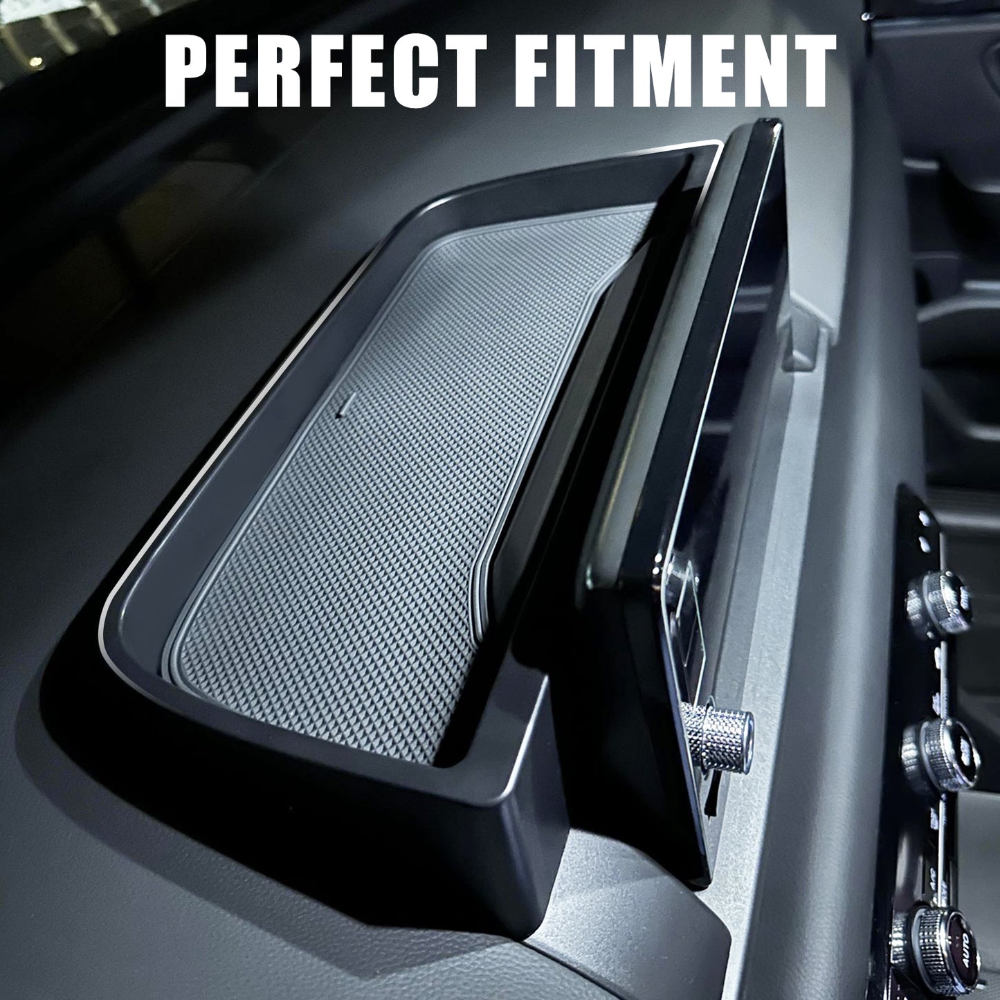 for Pilot 2023 Center Console Organizer & Dash Storage Tray & Magnet Armrest Hidden Storage Compartment 3PCS Set