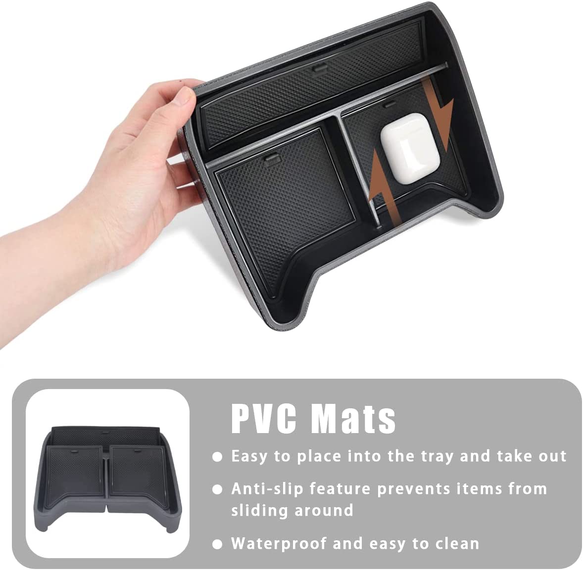 Lower Console Storage Tray for 2021-2022 VM ID.4