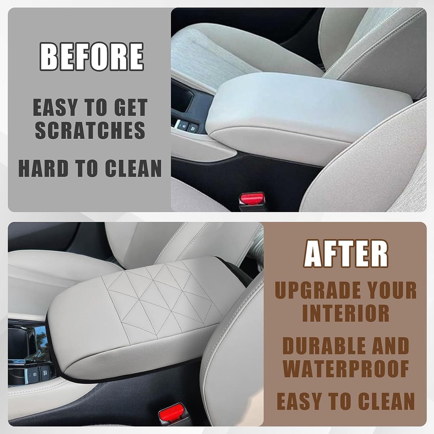 Center Console Armrest Cover for 2023 Accord