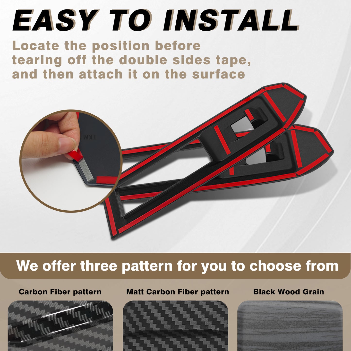 Interior Decoration Trim Kit Cover 11PCS for 2024 Toyota Tacoma