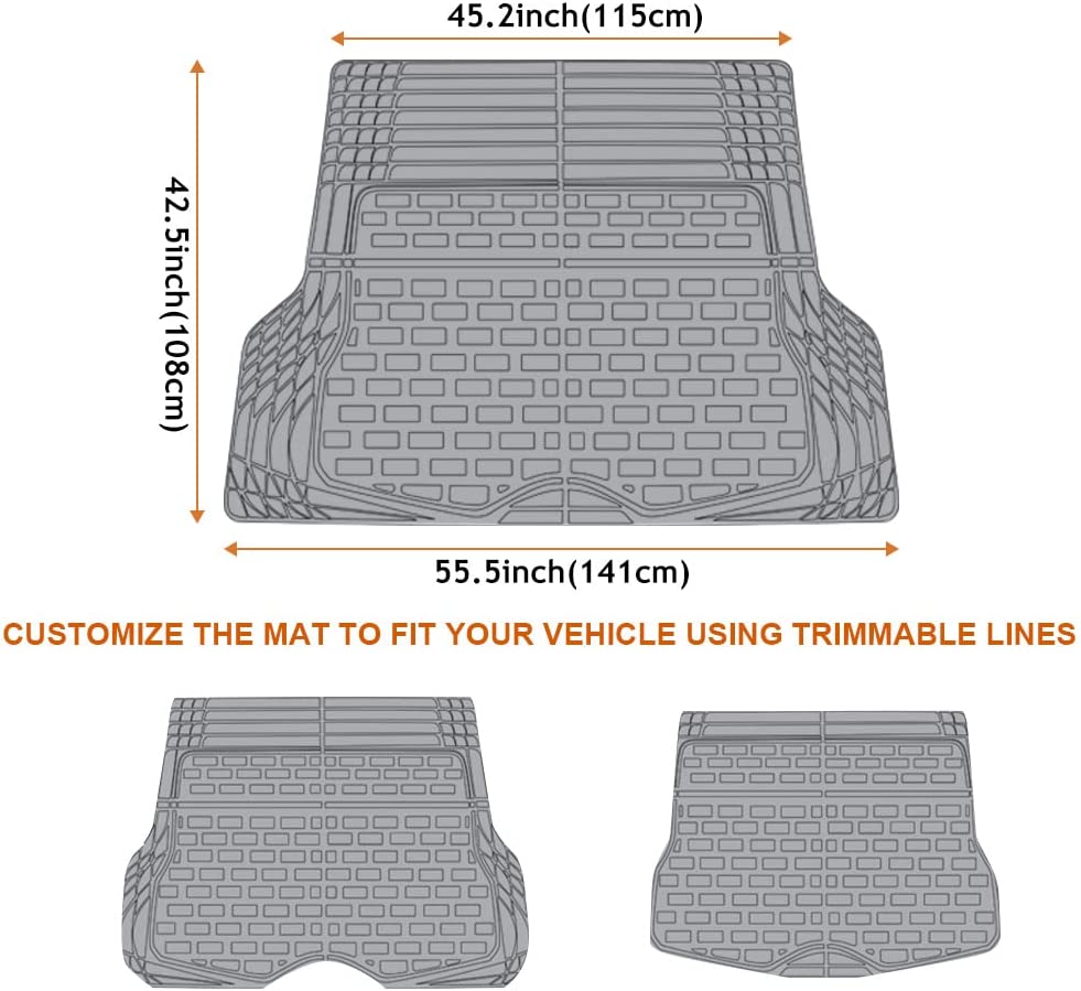 Universal Trunk Cargo Liner XPE Material Floor Mat