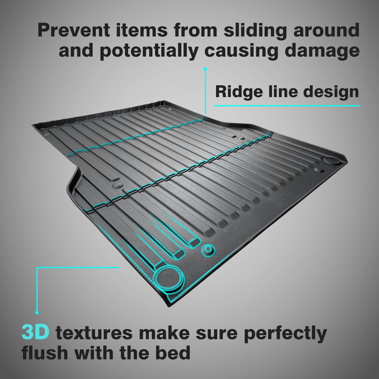 Truck Bed Mat for 2005-2023 Tacoma (5FT / 6FT)