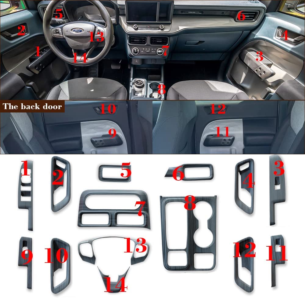 Interior Decoration Trim Kit for 2021-2023 Maverick