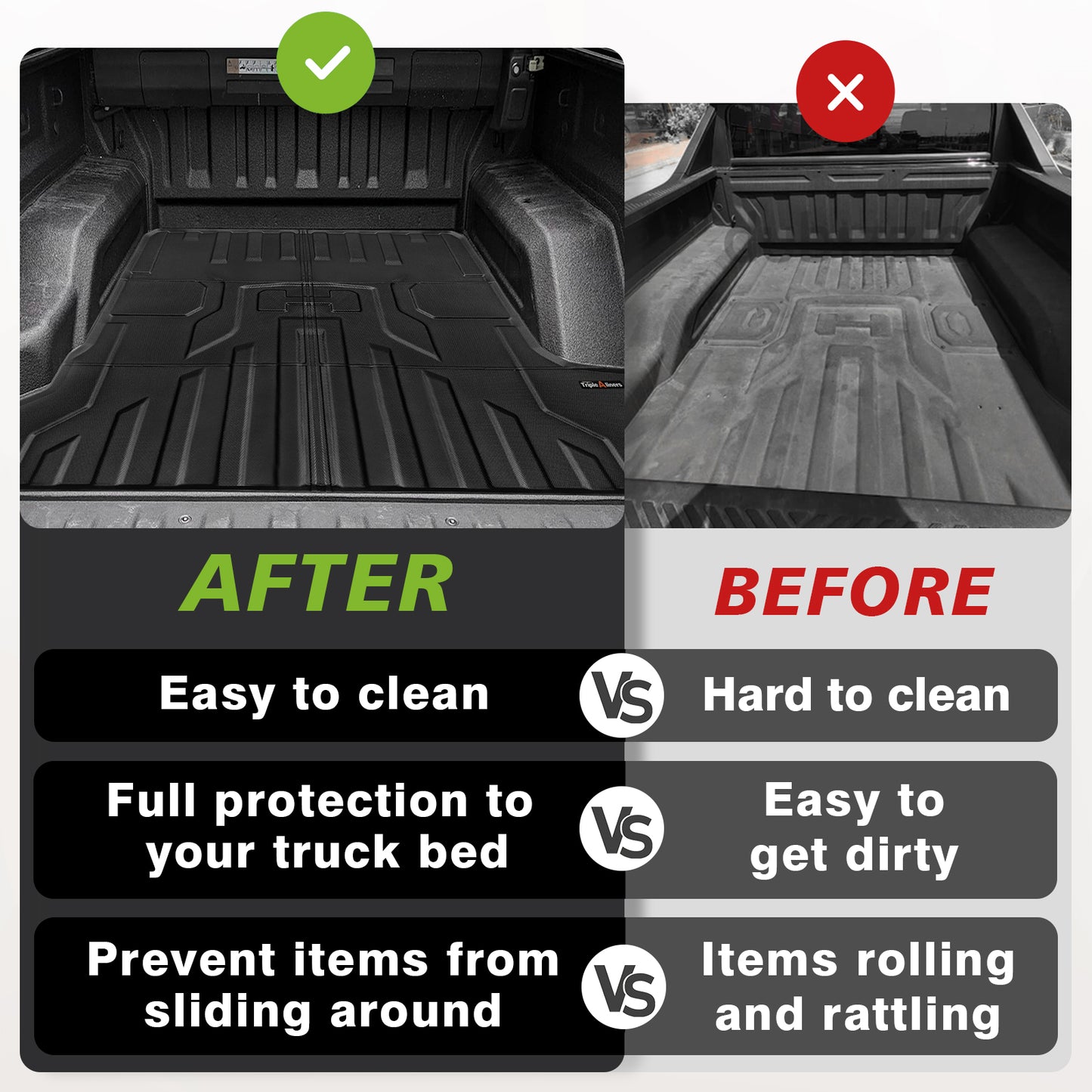 Truck Bed Mat for GMC Hummer EV 2022-2024