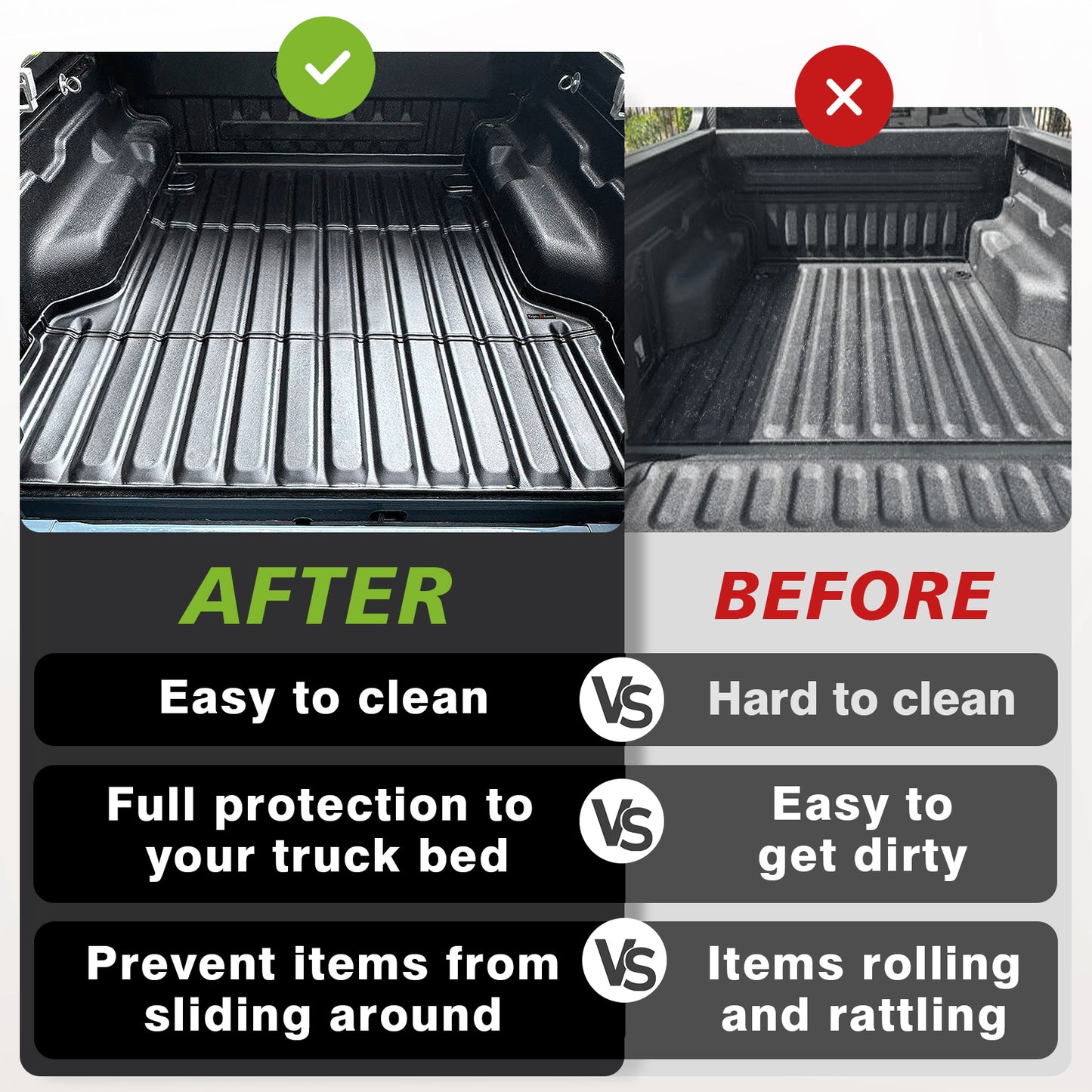 Trunk Bed Mat for Maverick 2022-2025 Hybrid & Gas