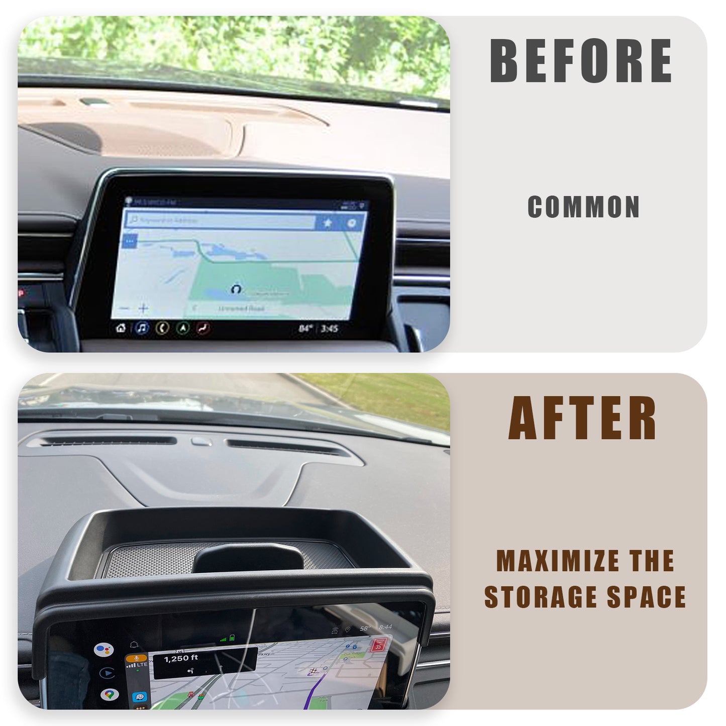 Dashboard Storage Tray for 2021-2023 GMC Yukon/Chevy Tahoe Suburban