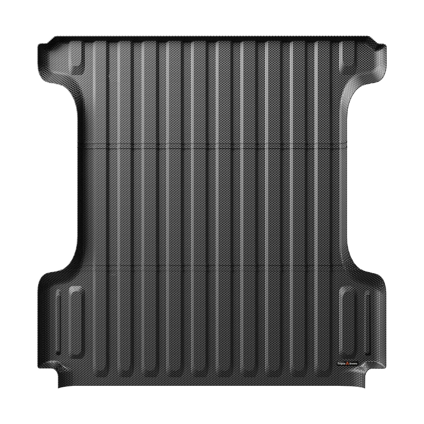 TripleAliners Truck Bed Mat Compatible with 2019-2025 Ram 1500 Accessories 6'4" Vehicle Bed Mat Perfectly Flush All Weather Protection TPE Heavy Duty Pickup Car Bed Cargo Mat