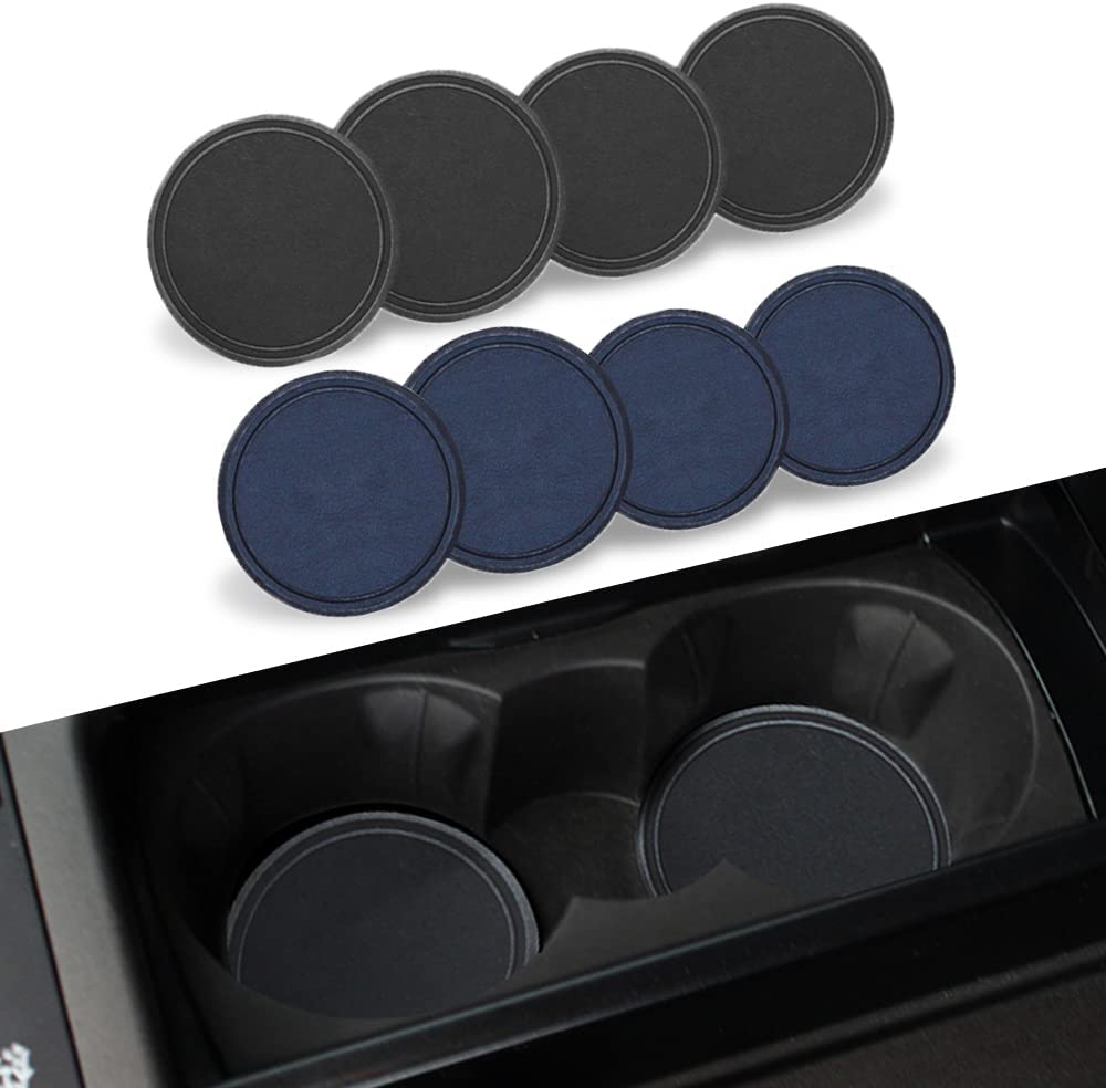 Leather Cup Holder Coasters set of 4