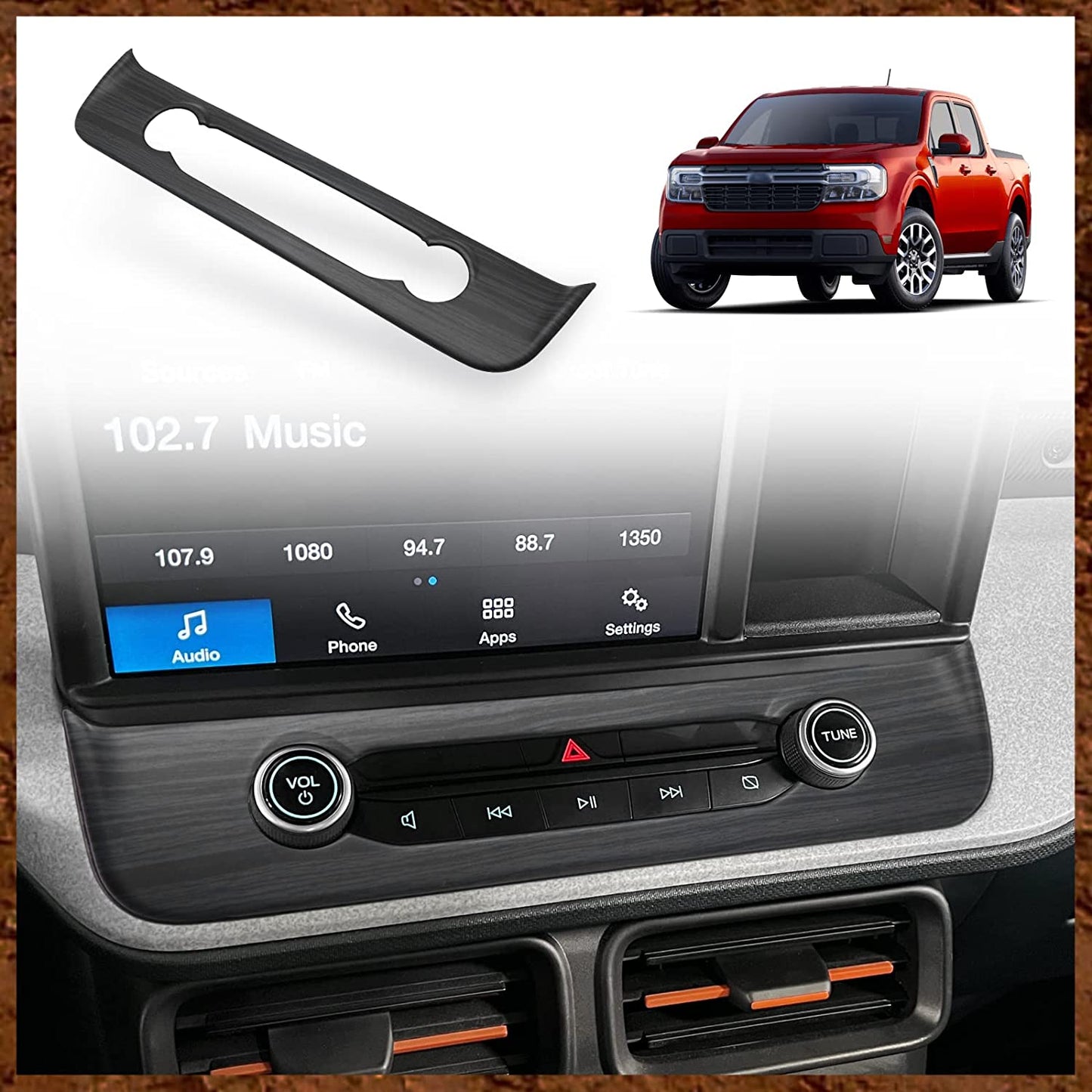 Volume Knob Trim Cover for 2022-2023 Maverick