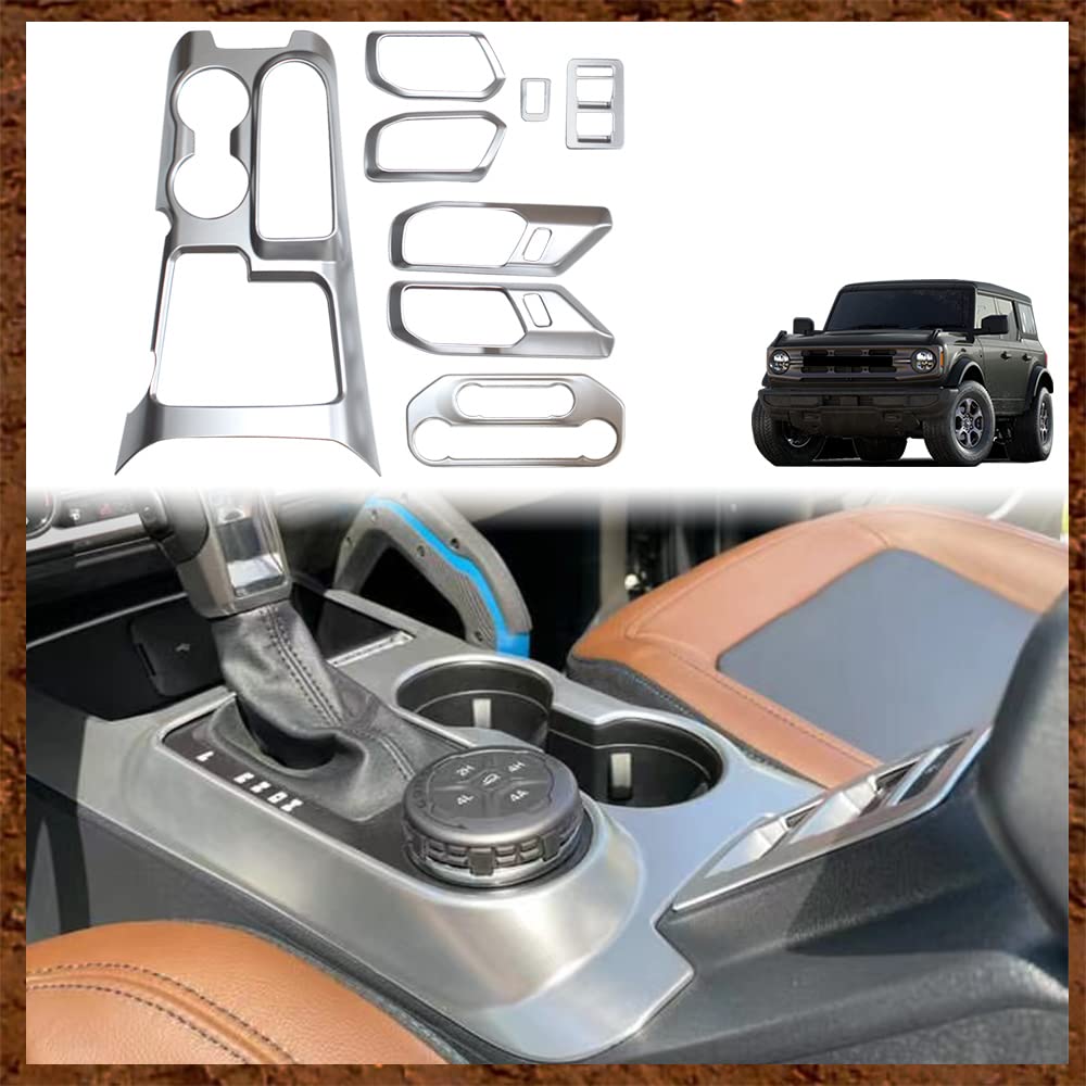 Interior Trim Cover 9 pcs Set for Bronco 4 Door 2021-2024